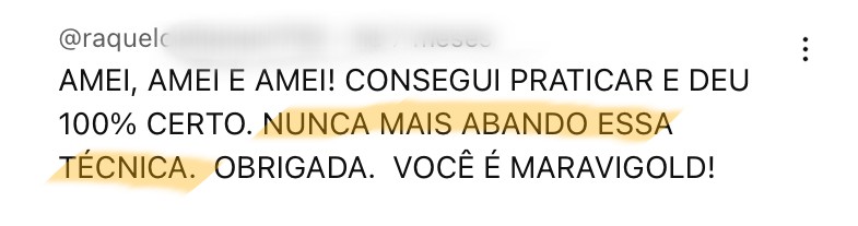 Depoimento de aluno do Memória de Elite 8